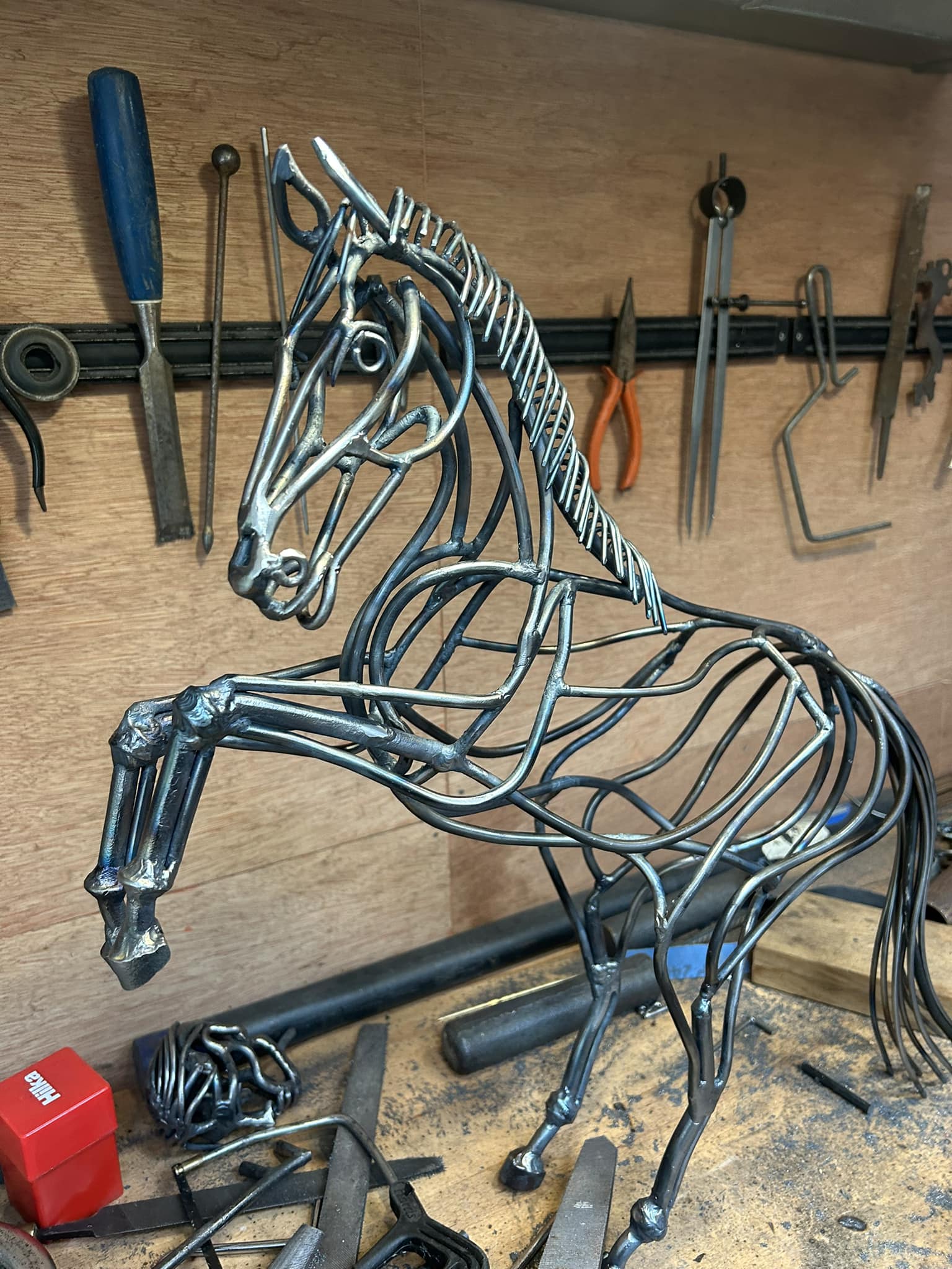 Allan poxton horse sculptures 1 48